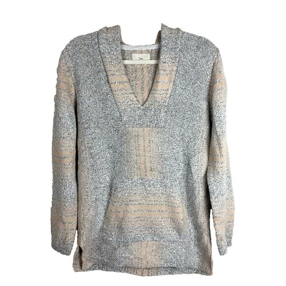 TNA Women's Size‎ M Baja Hoodie 90's Poncho Camping Summer Sweater Cottage Vibes - Picture 1 of 11